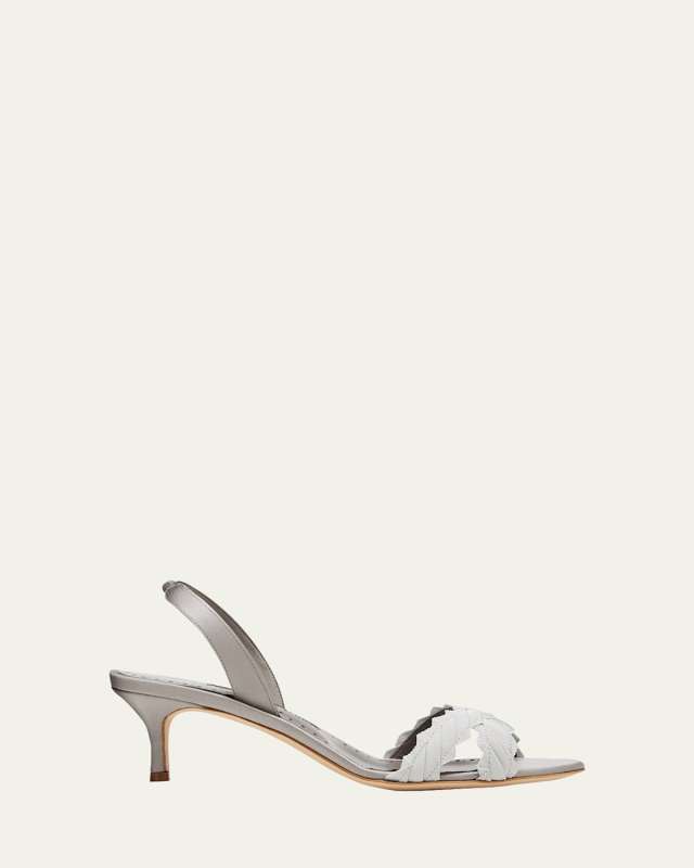 Ligra Crisscross Slingback Sandals