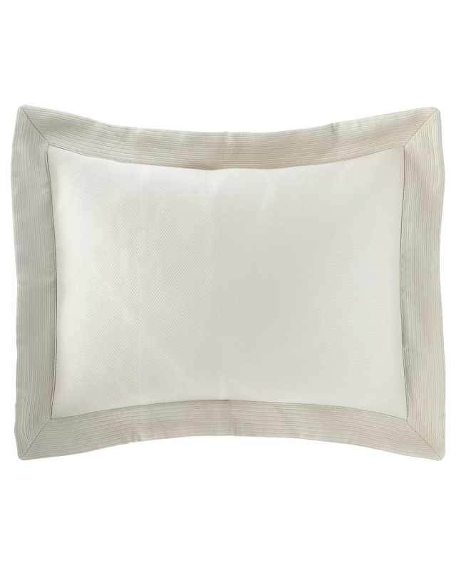 Angelica Pique Boudoir Sham, 12" x 16"