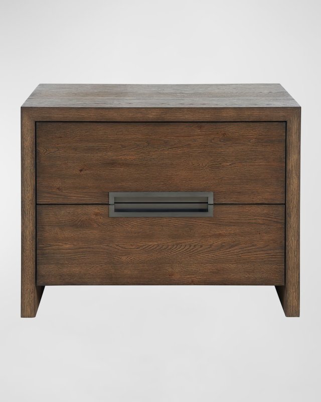 Atlas 2-Drawer Nightstand