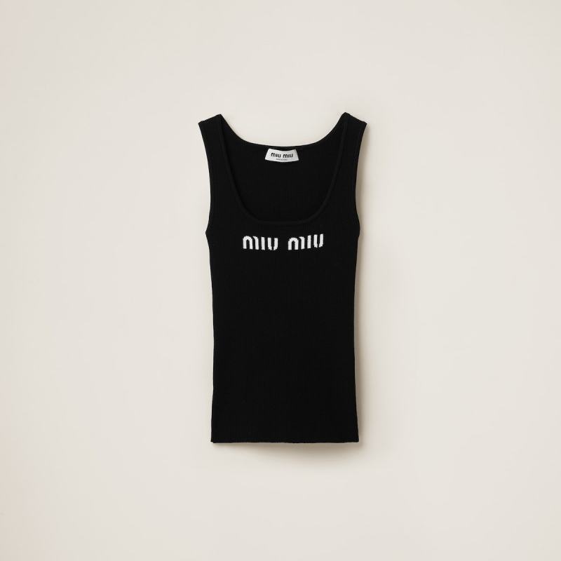 MIU MIU Viscose tank top