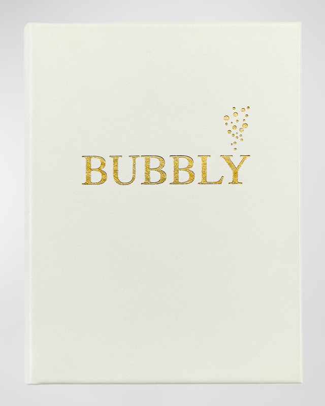 "Bubbly" Leather-Bound Book by Colleen Jeffers
