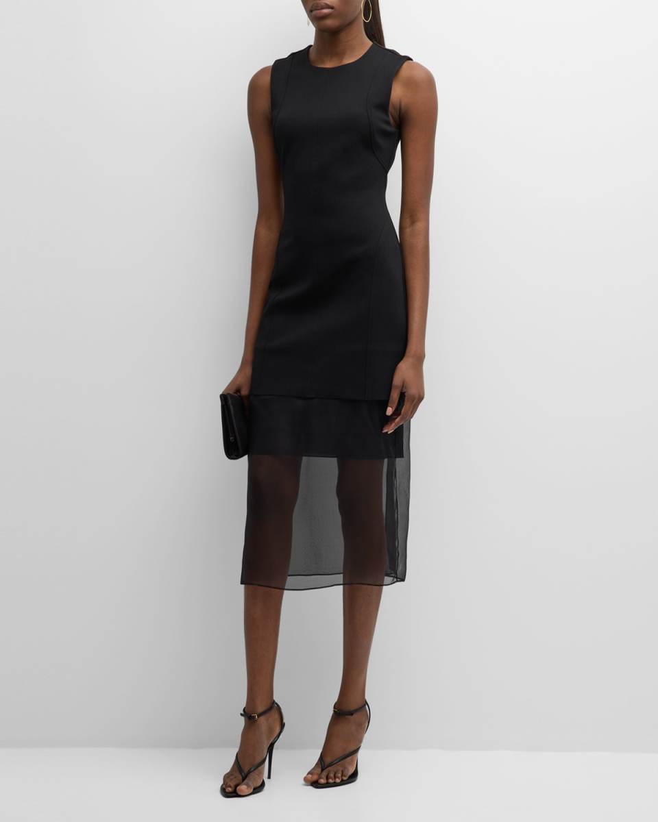 Interlock Jersey Midi Dress