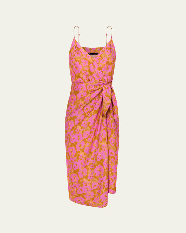Mosqueta Gisa Midi Wrap Dress