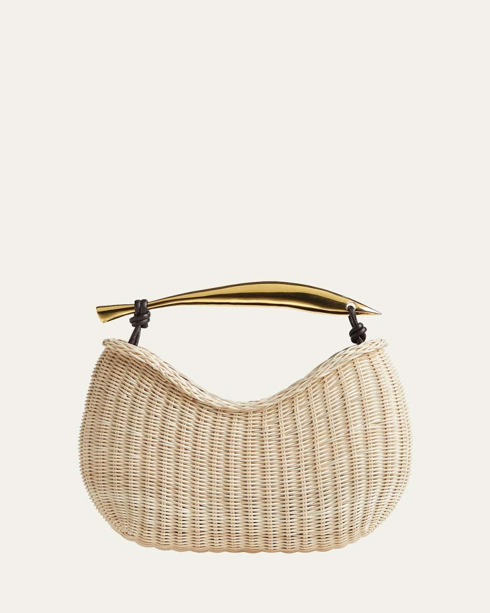 Small Sardine Cage Top-Handle Bag