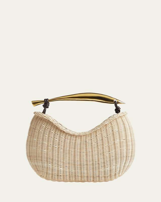 Small Sardine Cage Top-Handle Bag