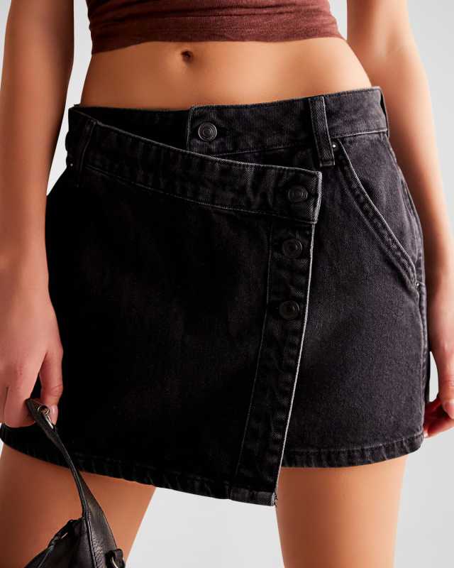 We The Free Wynne Denim Mini Skirt