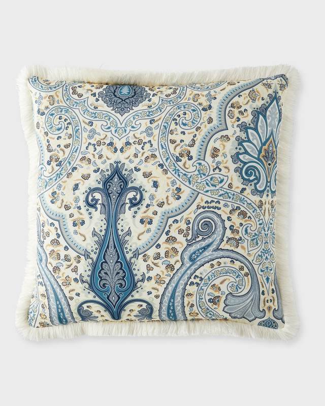 Arno Decorative Fringe Pillow, 24"