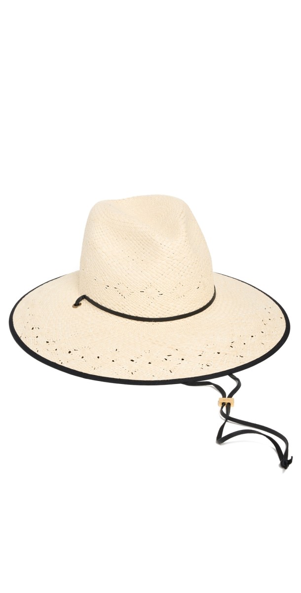 Freya Fiji Straw Hat Natural/Black