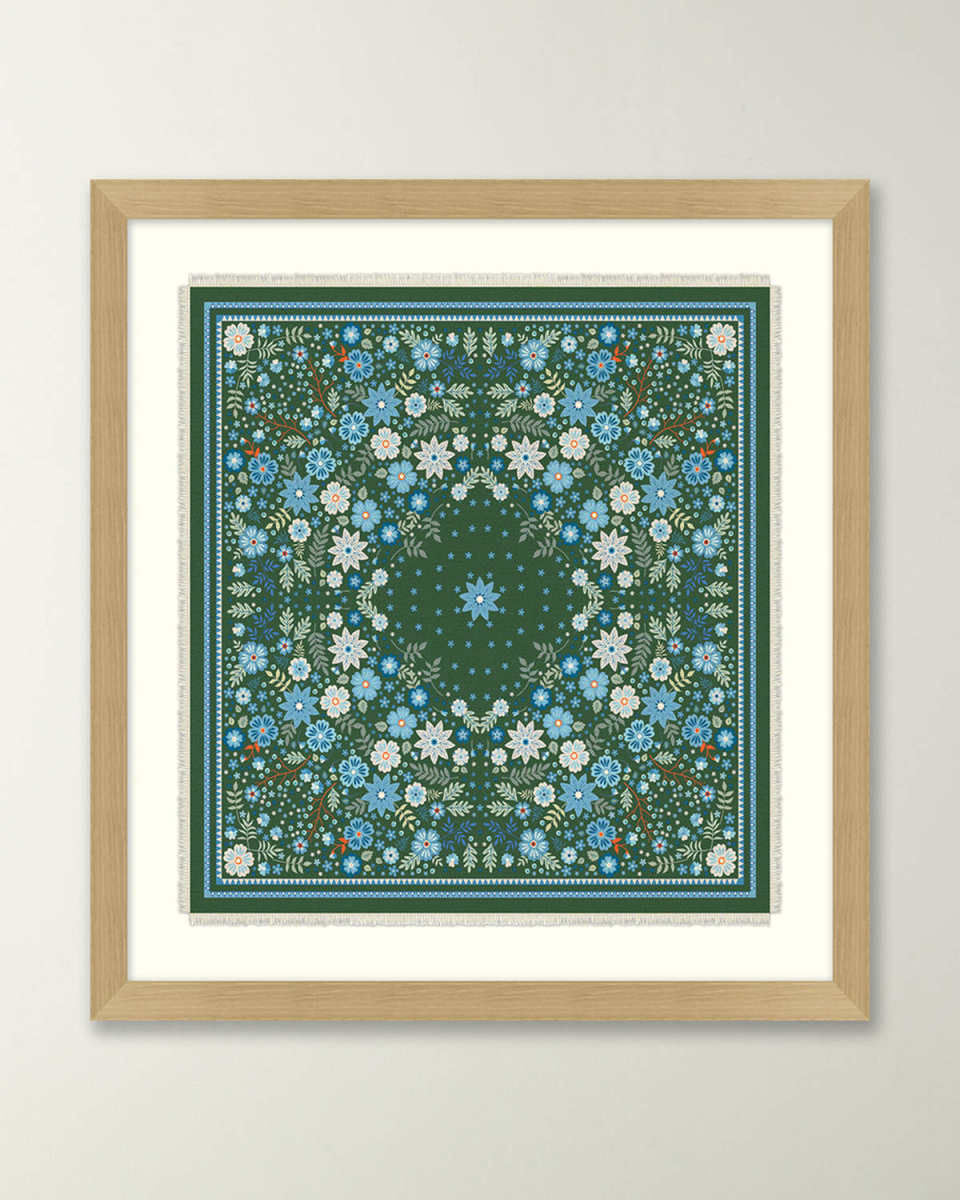 "Bandana Collection 4" Framed Giclee