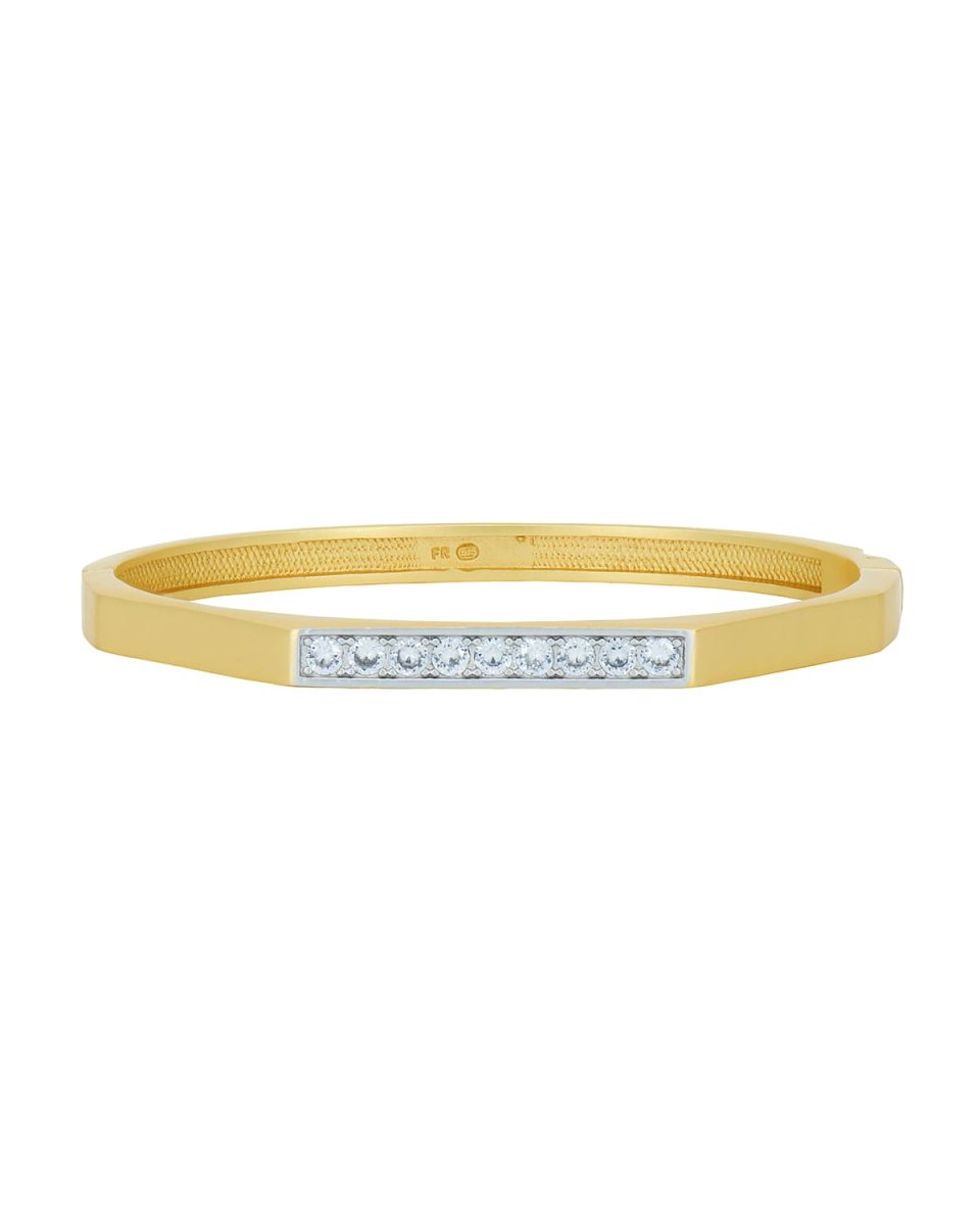 Iridescent Hinge Bangle