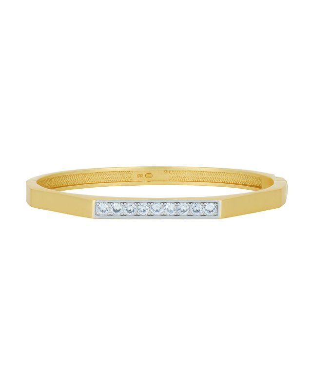 Iridescent Hinge Bangle