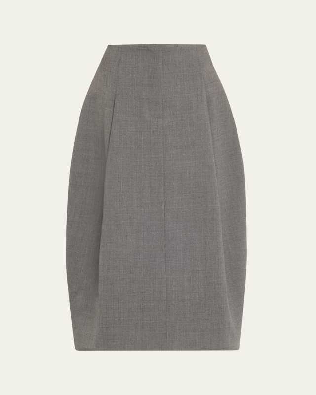 Darted Volume Skirt