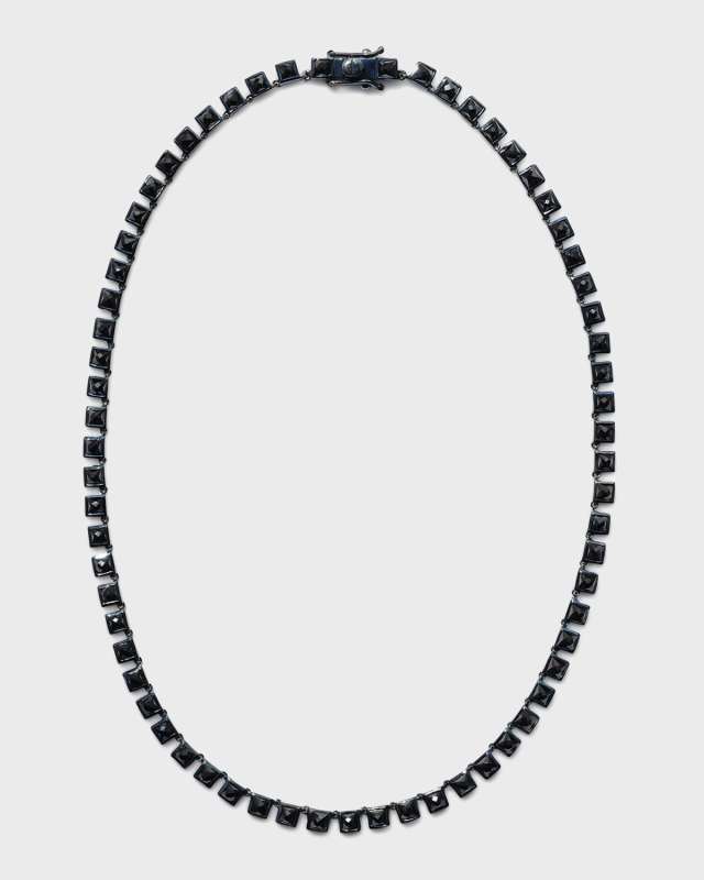 Mini Tile Riviere Necklace