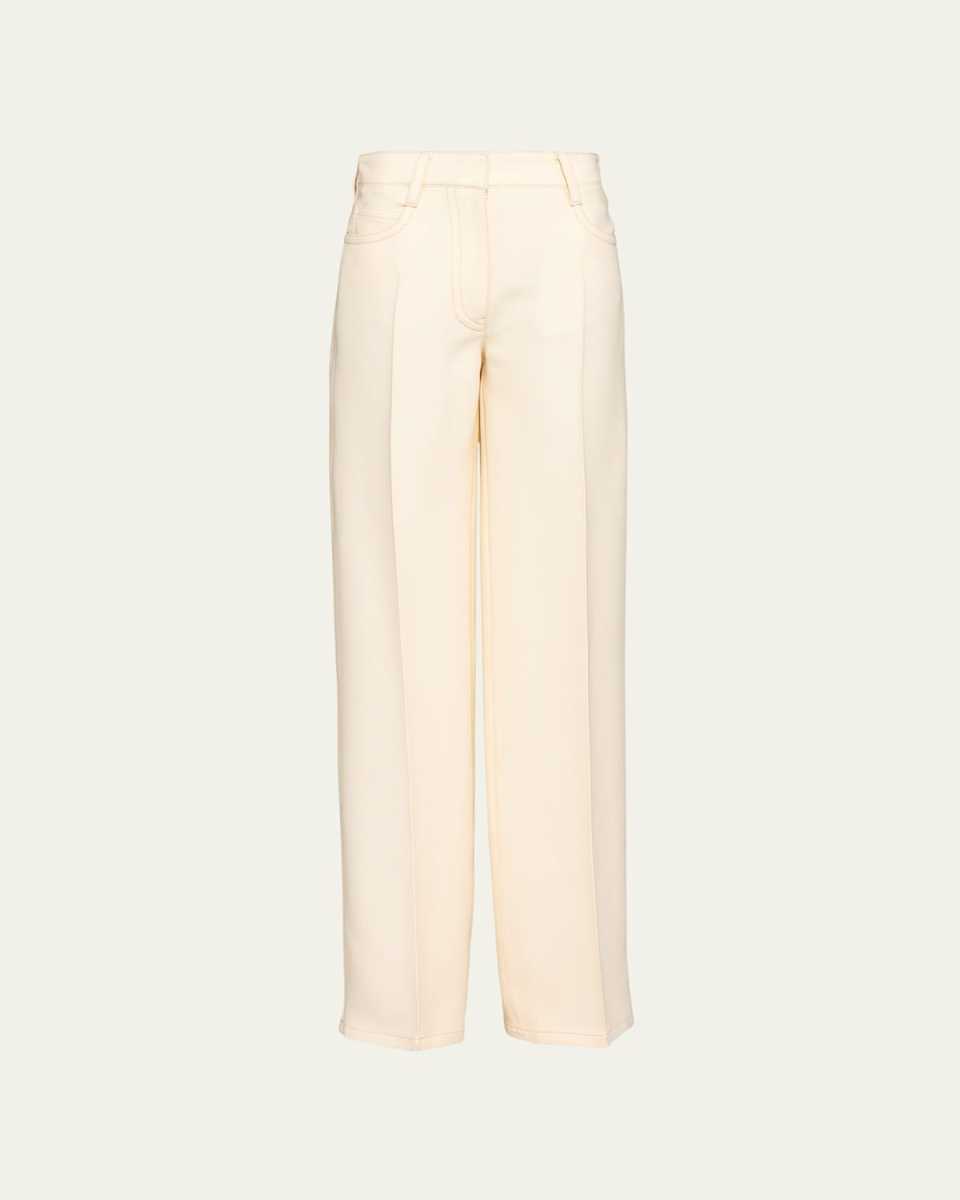 Tricotine Straight-Leg Pants