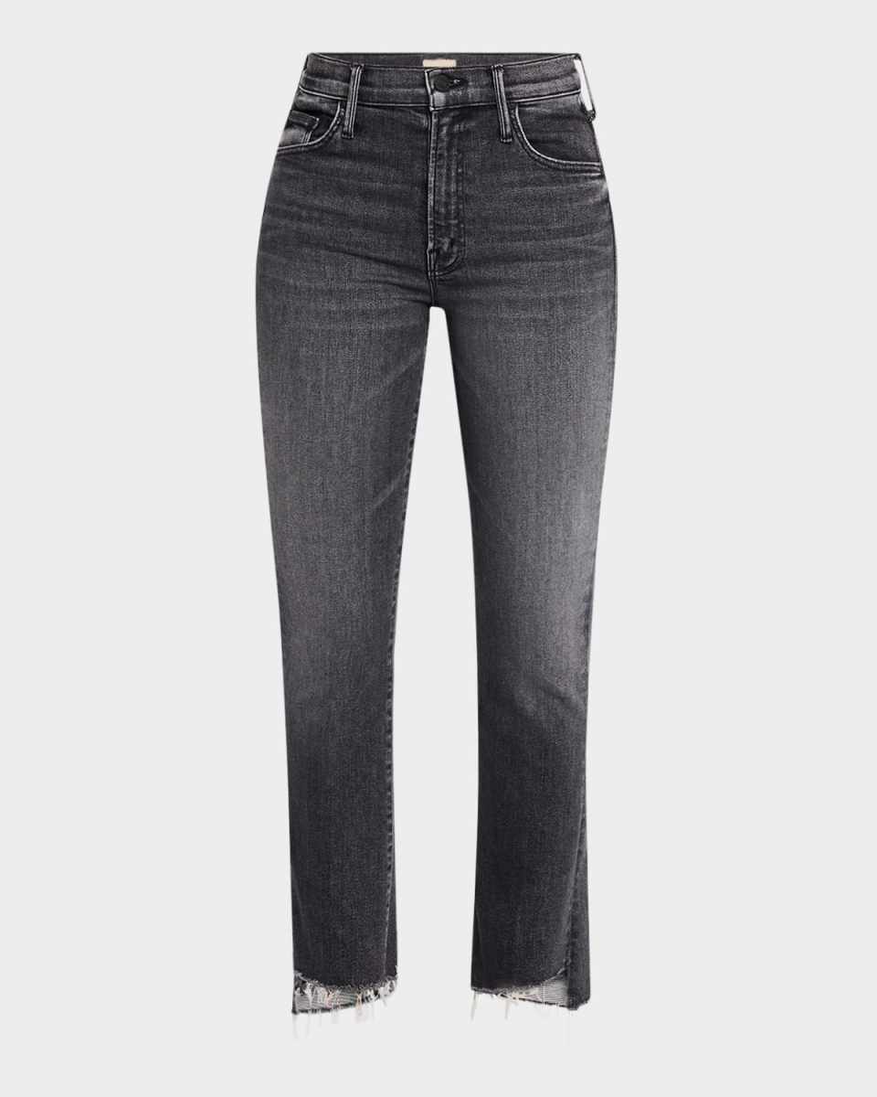 The Insider Crop Step Fray Jeans
