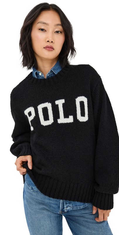 Polo Ralph Lauren Polo Pullover Sweater Polo Black/Cream