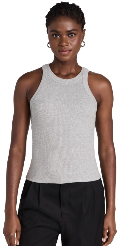 Reformation Tasha Tank Heather Grey