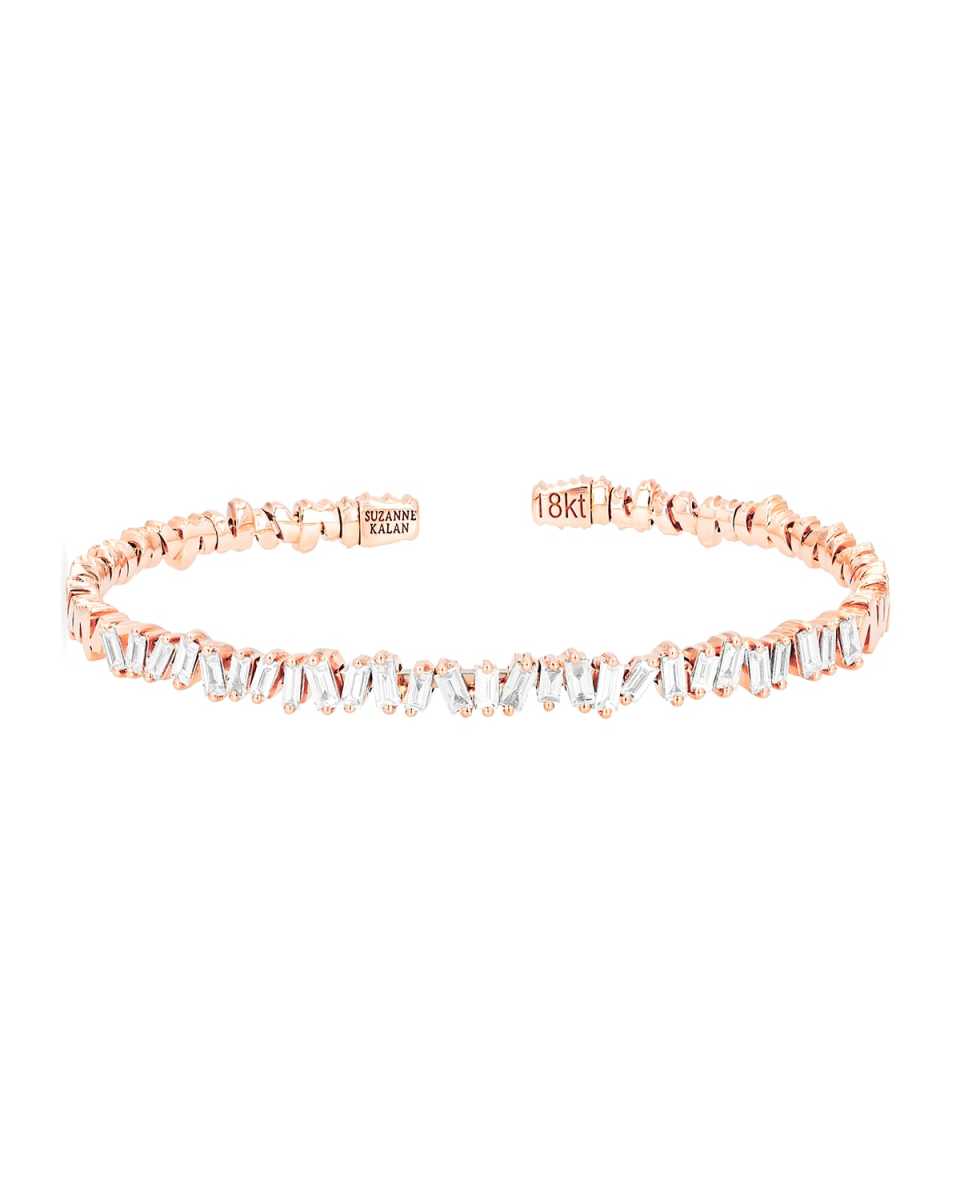 18k Diamond Classic Fireworks Bangle