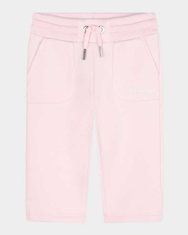 Girl's 4G Logo-Print Joggers, Size 12M-3