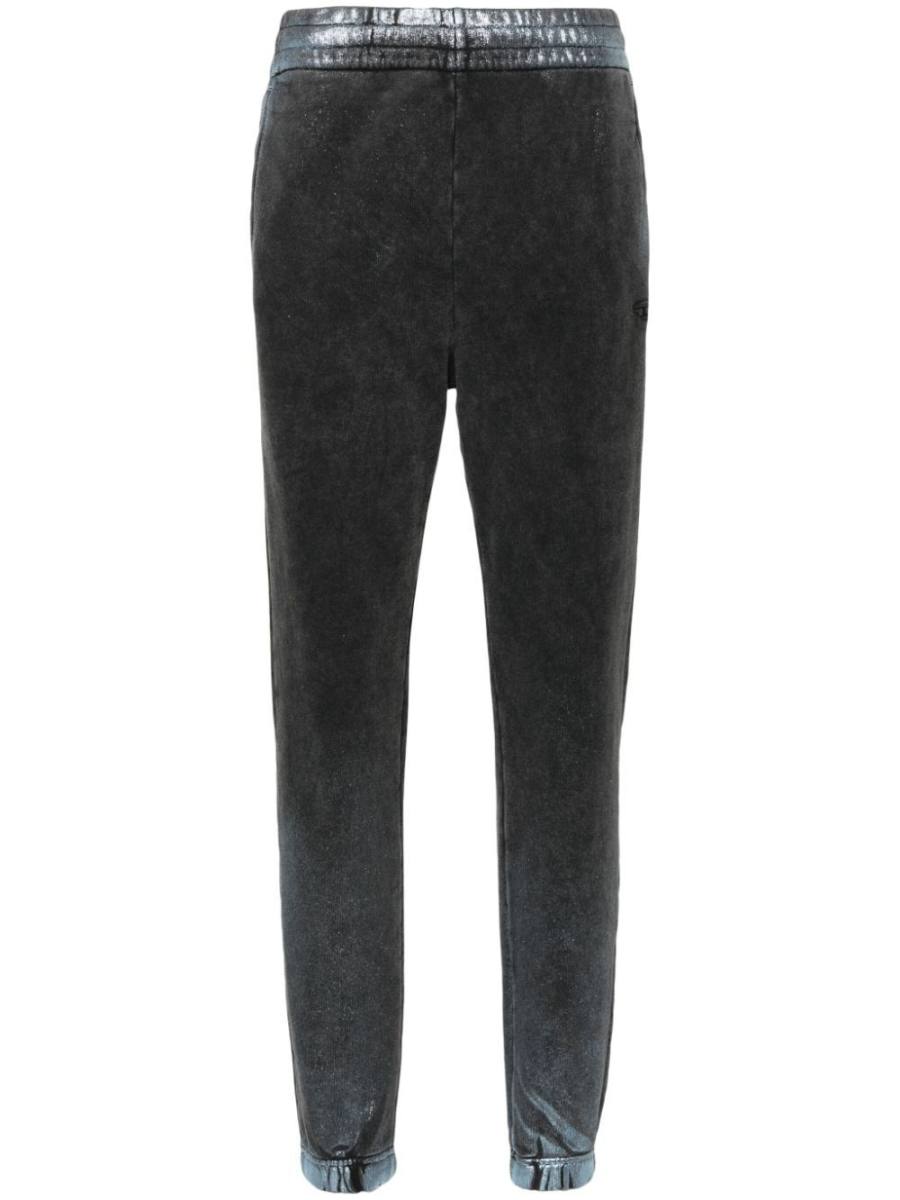 embroidered-logo track pants
