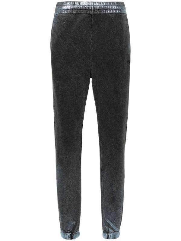 embroidered-logo track pants