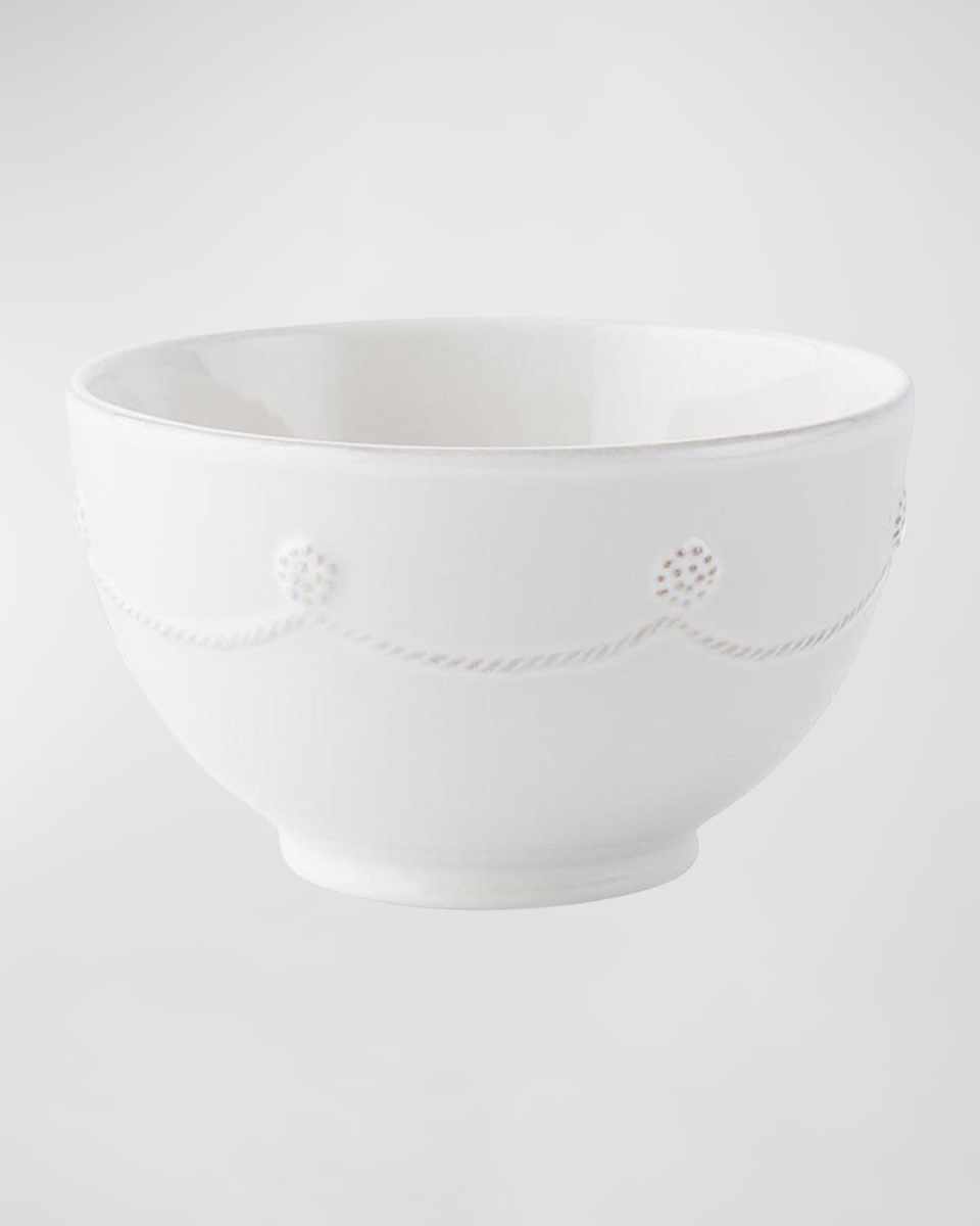 Berry & Thread Cereal/Ice Cream Bowl - Whitewash