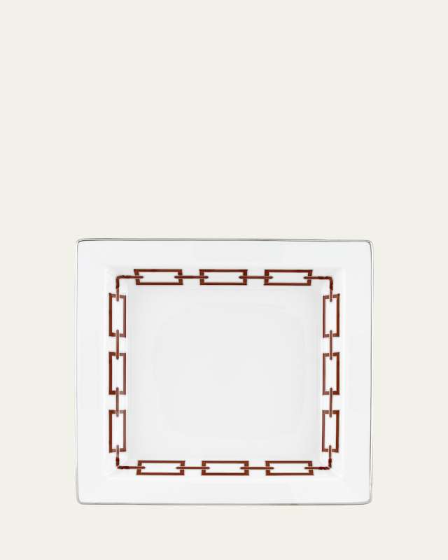 Catene Scarlatto Large Square Change Tray