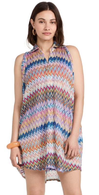 Missoni Cover Up Top Multicolor w/ Space-Dyed