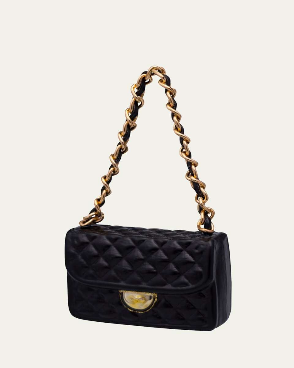 Black Handbag Ornament