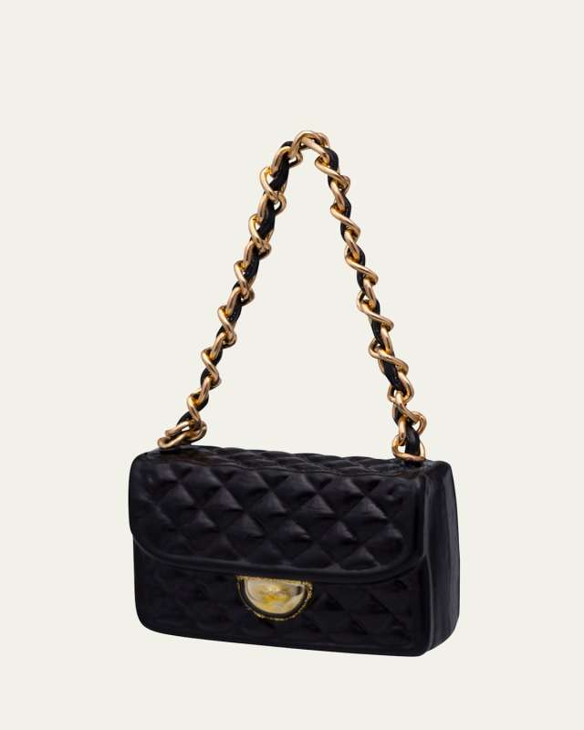 Black Handbag Ornament
