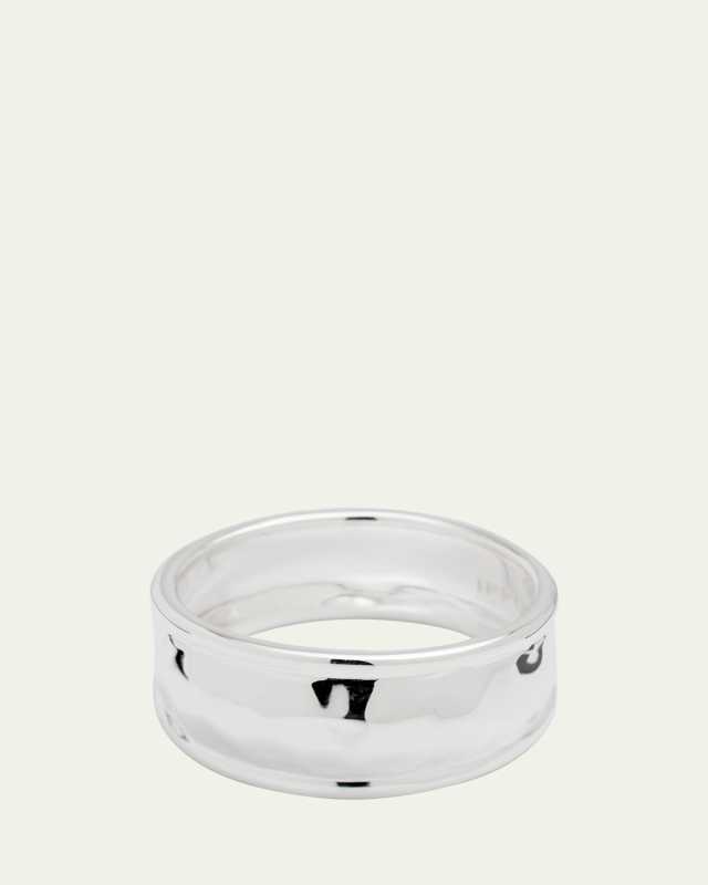 Thin Goddess Ring in Sterling Silver
