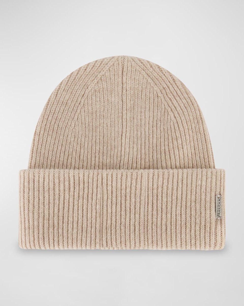 Ribbed Wool Beanie
