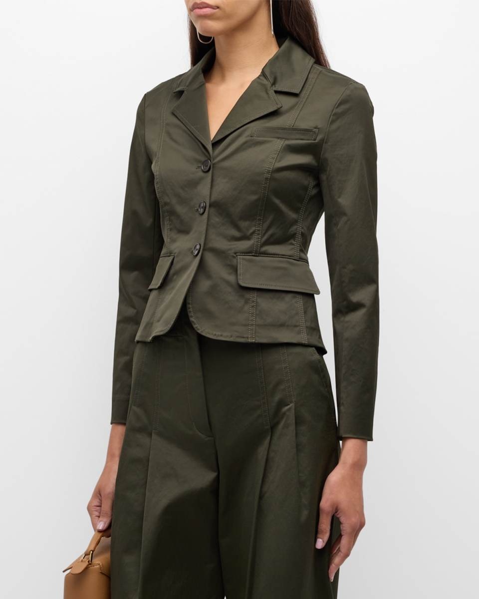 Fallon Button-Front Jacket