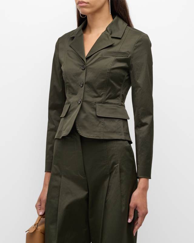 Fallon Button-Front Jacket