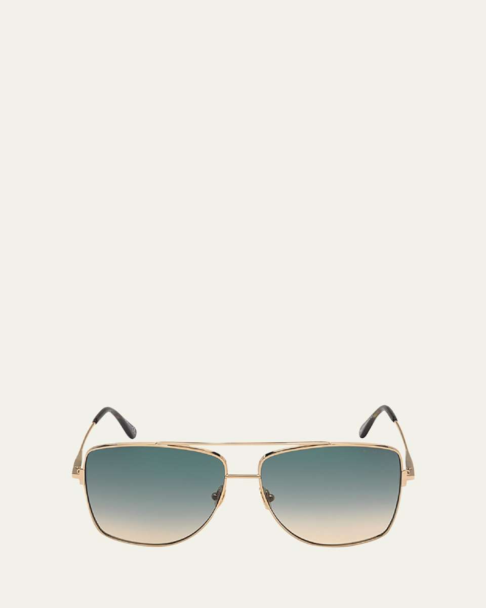 Reggie Metal Aviator Sunglasses