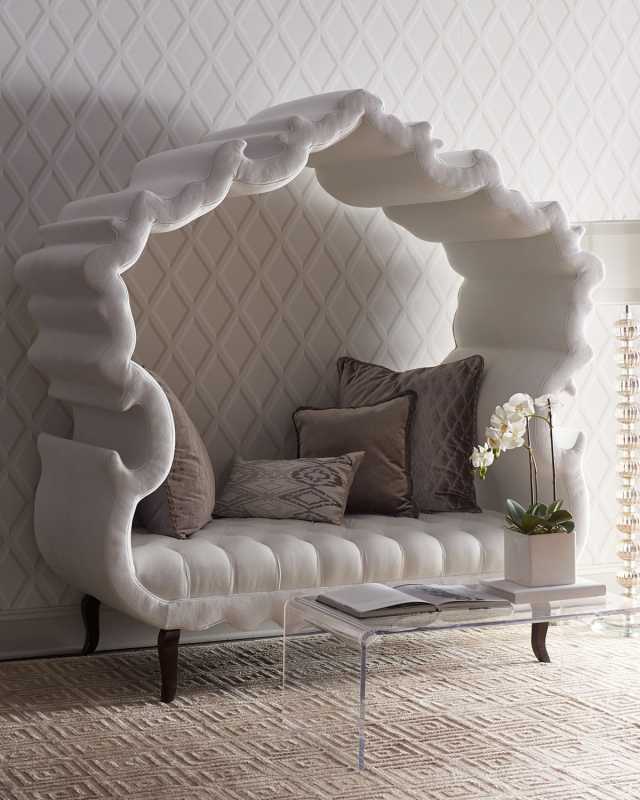 White Thebes Bench