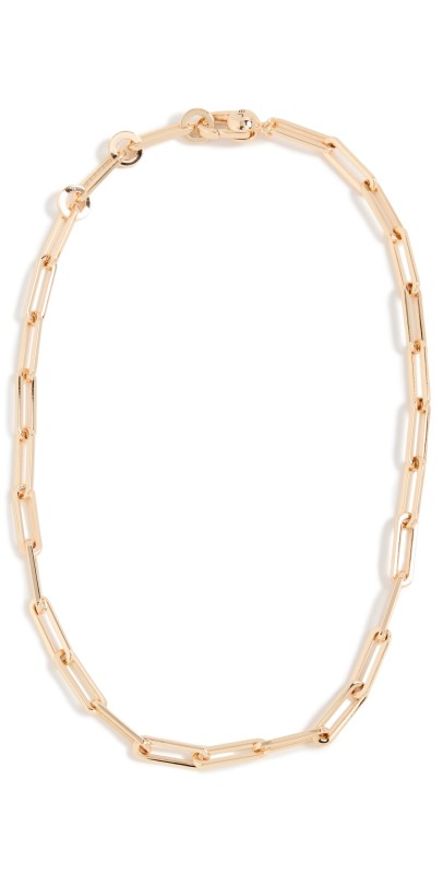 Jenny Bird Andi Slim Chain Necklace High Polish Gold