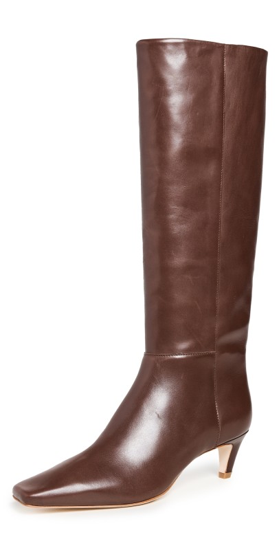 Reformation Remy Boots Chestnut