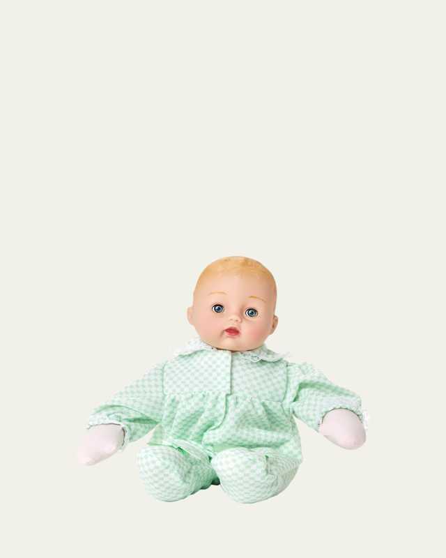 Mint Check Huggums Doll, 12"