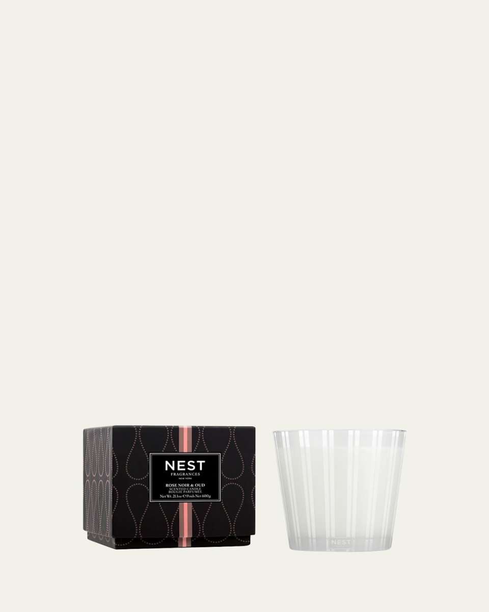 21.1 oz. Rose Noir & Oud 3-Wick Candle