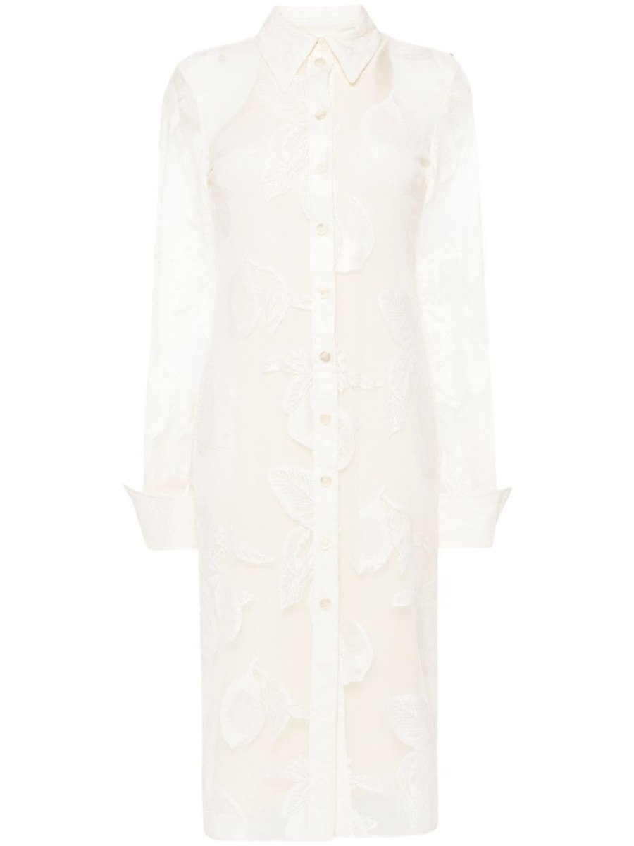 Canosa mesh midi dress