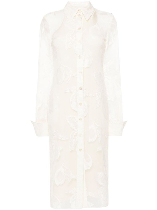 Canosa mesh midi dress