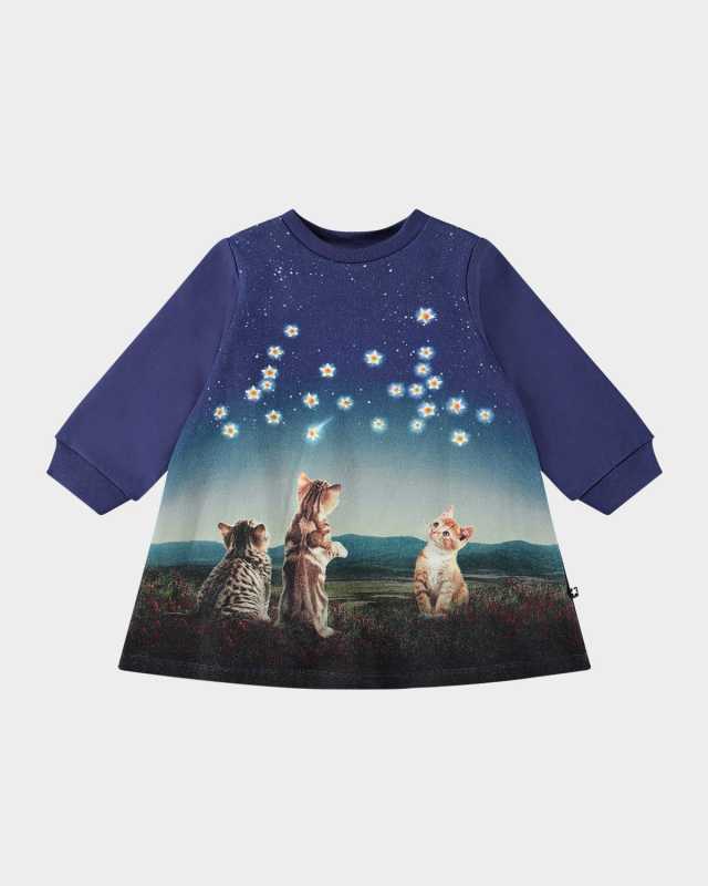 Girl's Corey Animated Graphic Dress, Size 6M-2