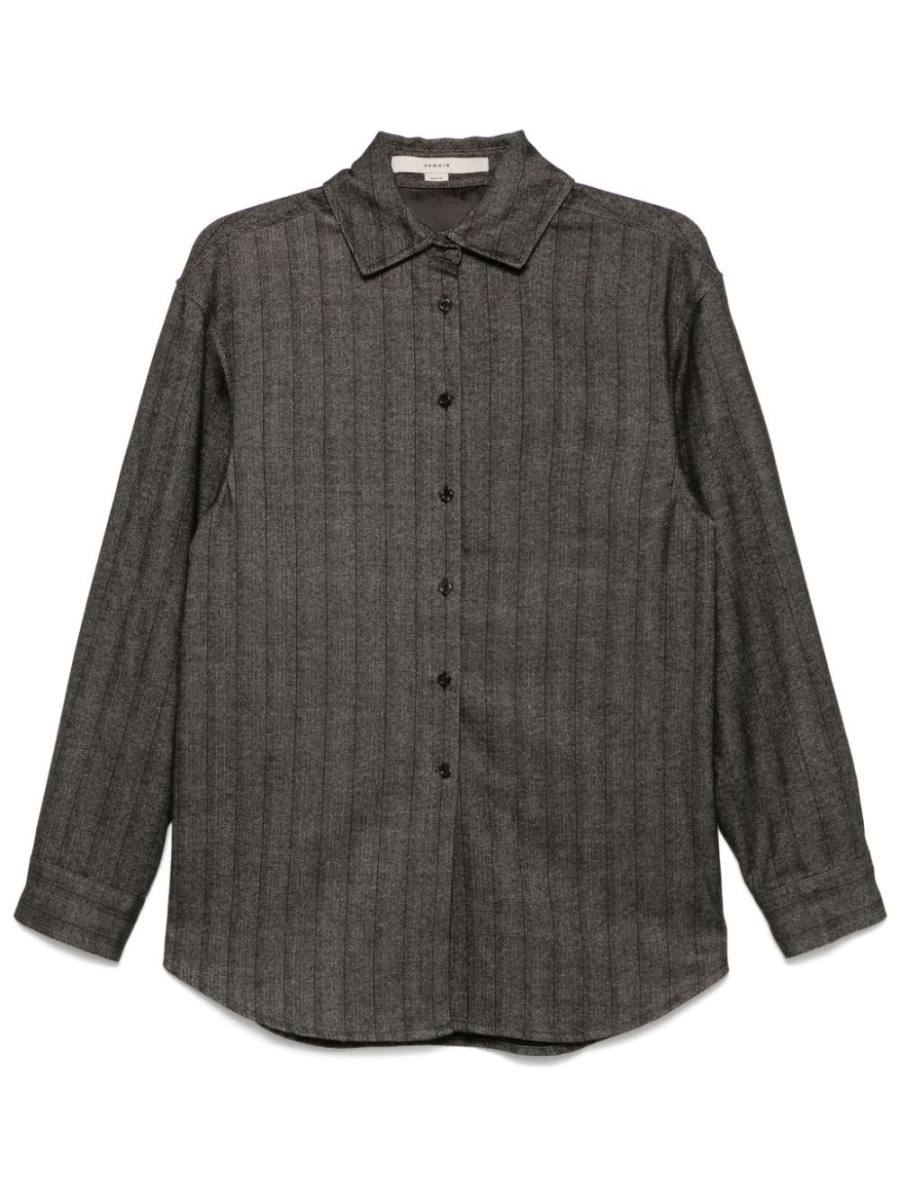 striped shirt jacket