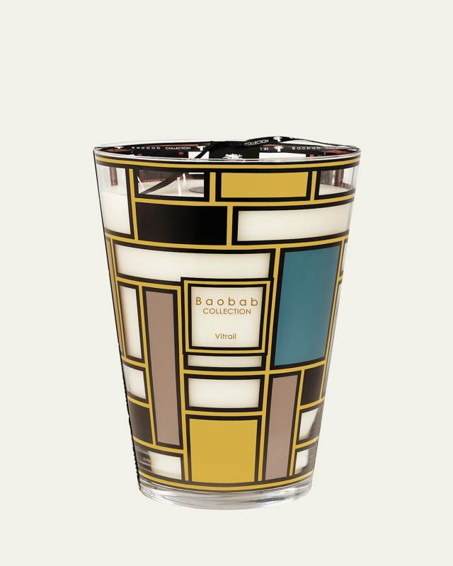 Max 35 Vitrail Gold Candle