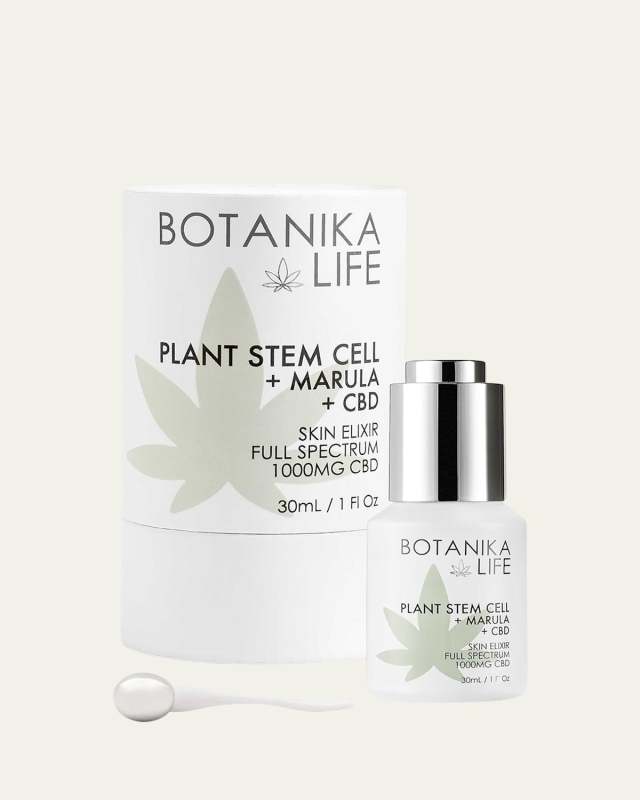 Plant Stem Cell + Marula + CBD Skin Elixir, 1 oz.