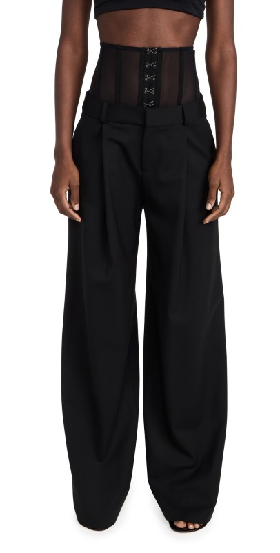 Monse Bustier Trousers Black