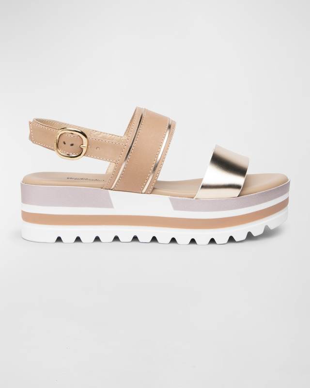 Double Band Sporty Sandals