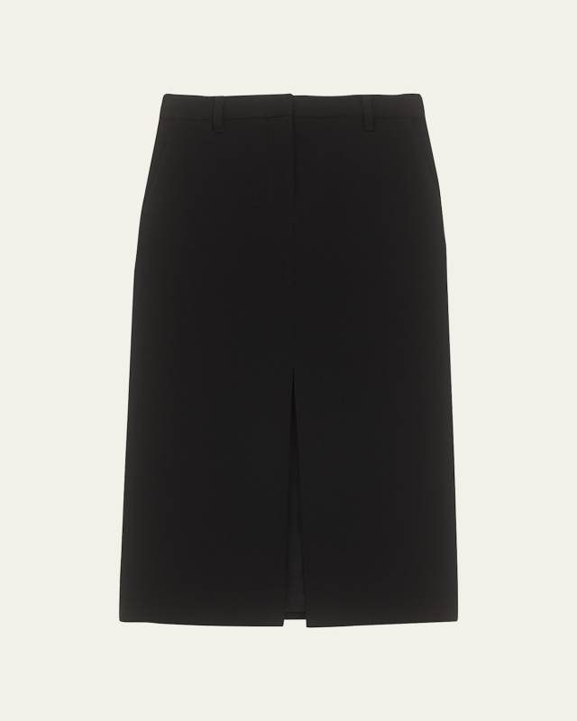 Admiral Crepe Midi Trouser Skirt