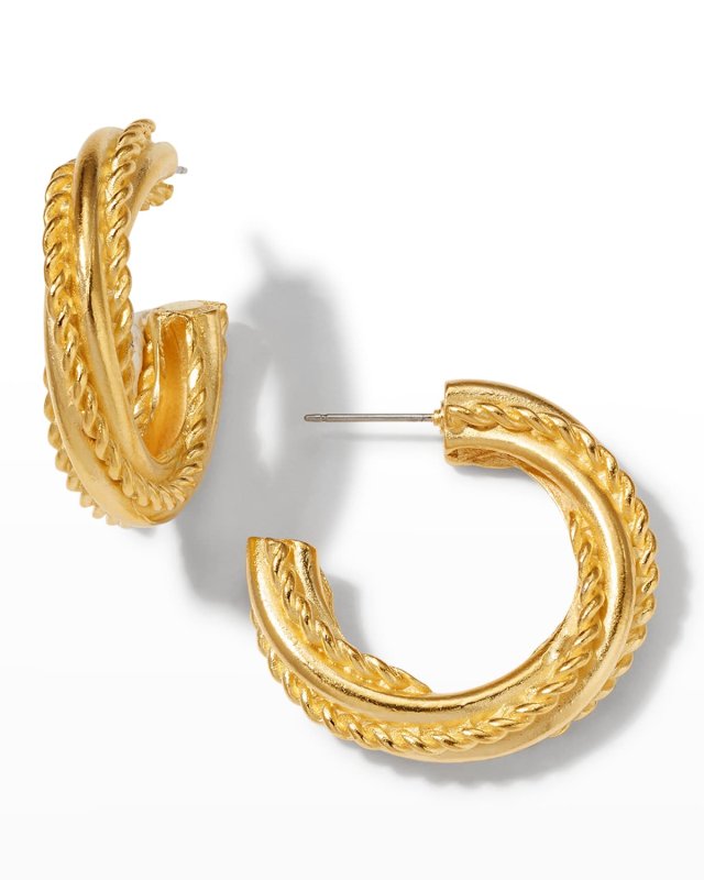 Gold Hoop Earrings